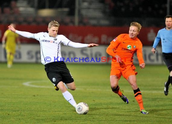 2. Bundesliga SV Sandhausen - FC Erzgebirge Aue im Hardtwaldstadion (© Kraichgausport / Loerz)